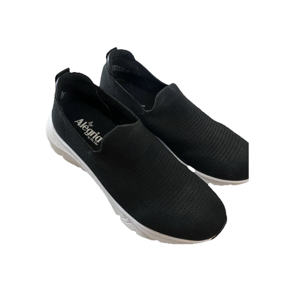 Alegria women's Size 10 Black waze ultra-lightweight athletic sneaker ReBounce